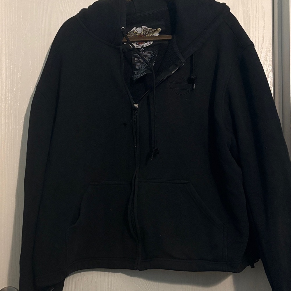 Black Hoodie Sweater size 2xl